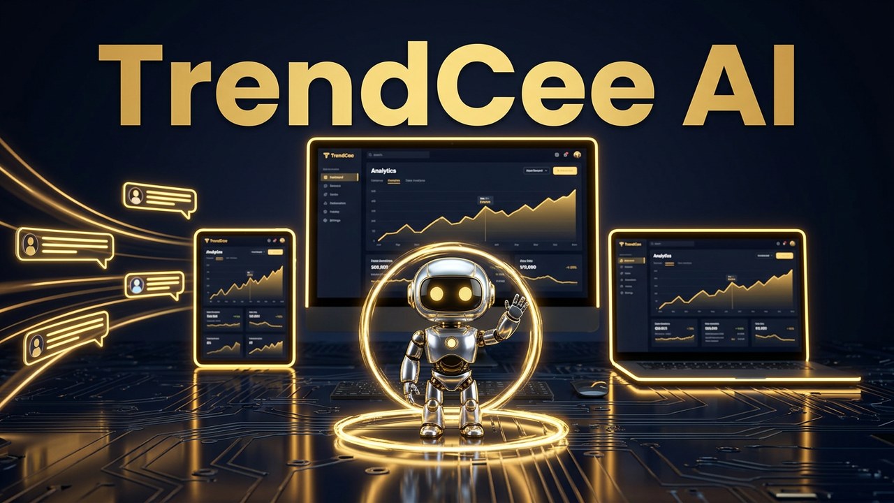TrendCee AI on desktop, laptop and tablet
